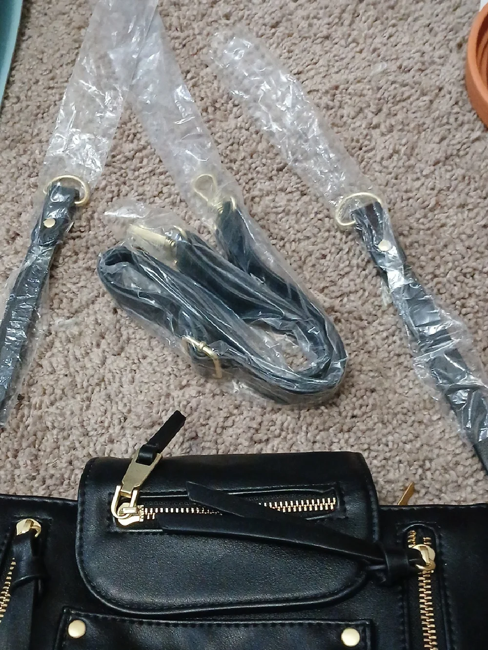 Miss Fong attachment straps black